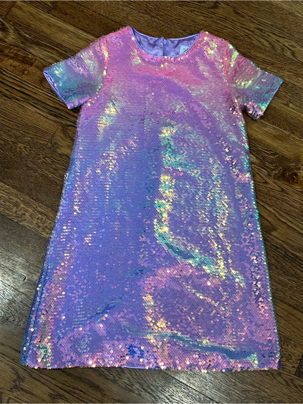 EUC Lola + The Boys Lavender Haze Sequin Dress 10
